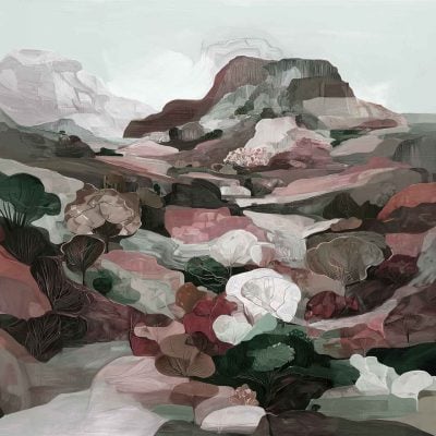 Abstract landscape wallpaper 